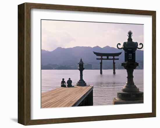 Tori, Miyajima, Honshu, Japan-Demetrio Carrasco-Framed Photographic Print