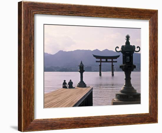 Tori, Miyajima, Honshu, Japan-Demetrio Carrasco-Framed Photographic Print