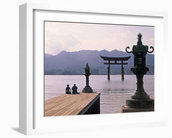 Tori, Miyajima, Honshu, Japan-Demetrio Carrasco-Framed Photographic Print