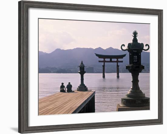 Tori, Miyajima, Honshu, Japan-Demetrio Carrasco-Framed Photographic Print