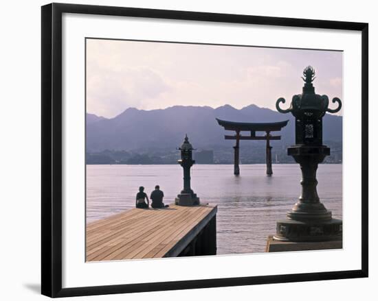 Tori, Miyajima, Honshu, Japan-Demetrio Carrasco-Framed Photographic Print