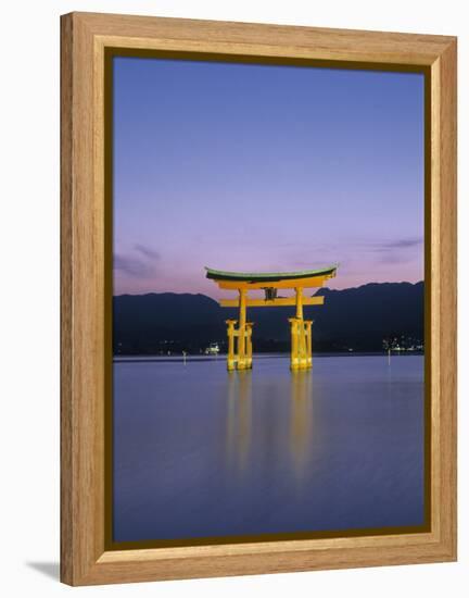 Tori, Miyajima, Honshu, Japan-Demetrio Carrasco-Framed Premier Image Canvas