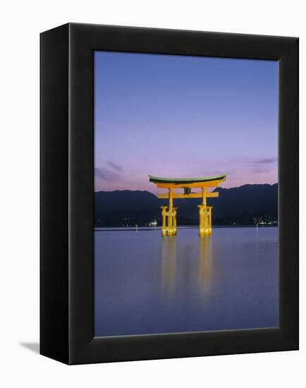 Tori, Miyajima, Honshu, Japan-Demetrio Carrasco-Framed Premier Image Canvas