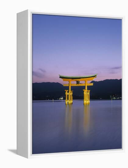 Tori, Miyajima, Honshu, Japan-Demetrio Carrasco-Framed Premier Image Canvas