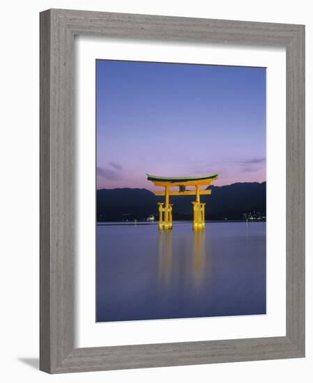 Tori, Miyajima, Honshu, Japan-Demetrio Carrasco-Framed Photographic Print