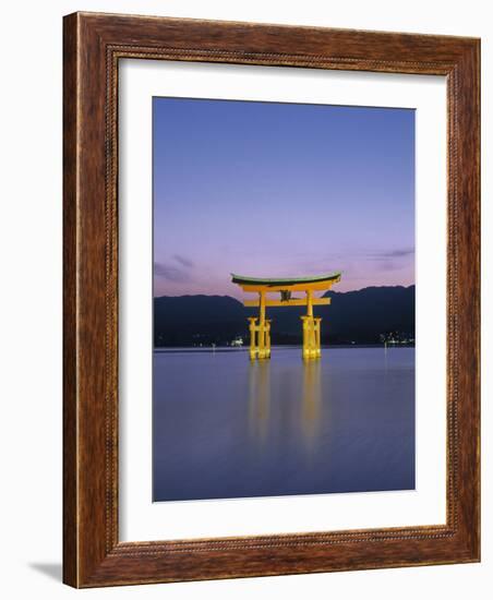 Tori, Miyajima, Honshu, Japan-Demetrio Carrasco-Framed Photographic Print