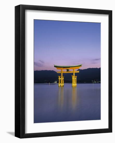 Tori, Miyajima, Honshu, Japan-Demetrio Carrasco-Framed Photographic Print