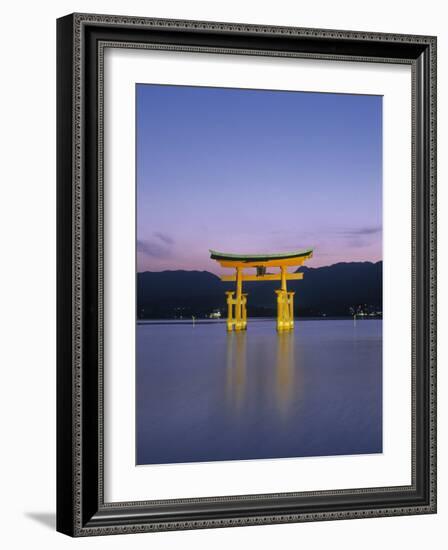 Tori, Miyajima, Honshu, Japan-Demetrio Carrasco-Framed Photographic Print