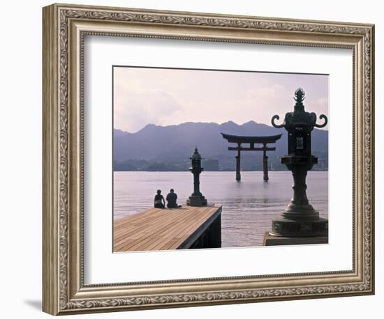 Tori, Miyajima, Honshu, Japan-Demetrio Carrasco-Framed Photographic Print