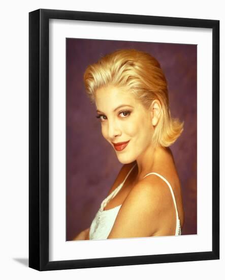 TORI SPELLING. "Beverly Hills, 90210" [1990].-null-Framed Photographic Print