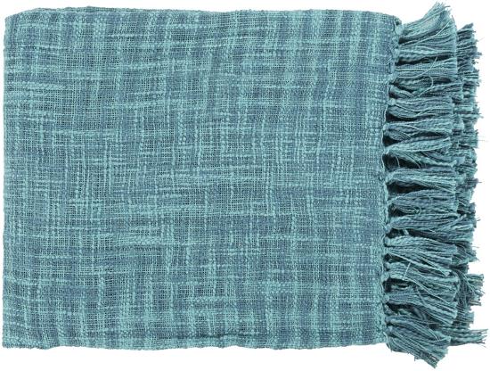 Tori Throw Teal Light Blue Home Accessories By Art