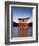 Torii Gate at the Itsukushima Jinga Shrine-Rudy Sulgan-Framed Photographic Print