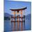 Torii Gate Shrine, (Itsukushima-Jingu Miya Jima), Japan-Christopher Rennie-Mounted Photographic Print