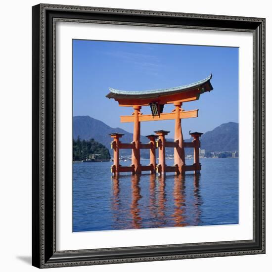 Torii Gate Shrine, (Itsukushima-Jingu Miya Jima), Japan-Christopher Rennie-Framed Photographic Print