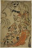 Male Actor Playing a Woman, C1704-C1711-Torii Kiyonobu I-Framed Giclee Print