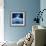 Tormenta en ixtapa Blue-Moises Levy-Framed Photographic Print displayed on a wall