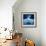 Tormenta en ixtapa Blue-Moises Levy-Framed Photographic Print displayed on a wall