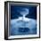 Tormenta en ixtapa Blue-Moises Levy-Framed Photographic Print