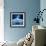 Tormenta en ixtapa Blue-Moises Levy-Framed Photographic Print displayed on a wall