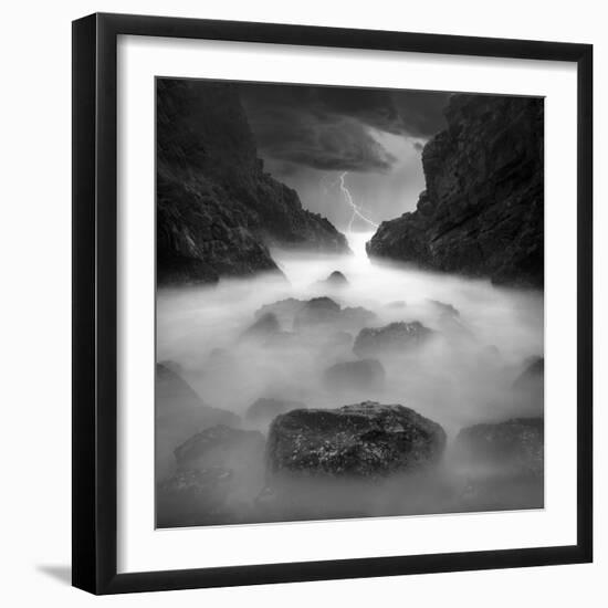 Tormenta En Ixtapa-Moises Levy-Framed Photographic Print