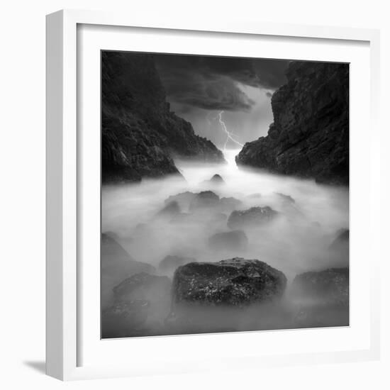 Tormenta En Ixtapa-Moises Levy-Framed Photographic Print