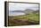 Tormore and Machrie Bay, looking towards Beinn Bharrain, Isle of Arran, North Ayrshire, Scotland, U-Gary Cook-Framed Premier Image Canvas