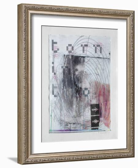 Torn In Two-Enrico Varrasso-Framed Art Print