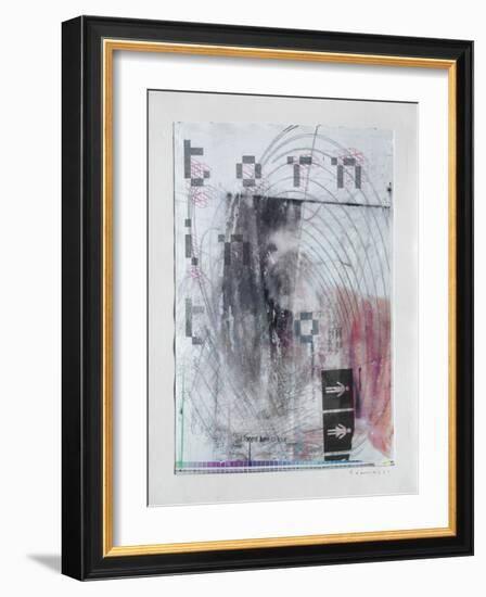 Torn In Two-Enrico Varrasso-Framed Art Print