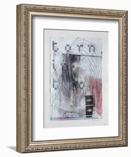 Torn In Two-Enrico Varrasso-Framed Art Print