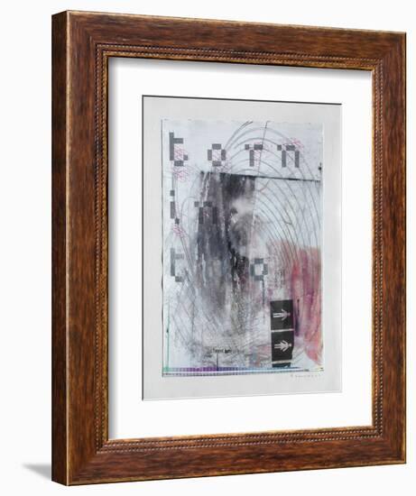 Torn In Two-Enrico Varrasso-Framed Art Print