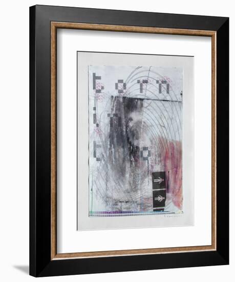Torn In Two-Enrico Varrasso-Framed Art Print