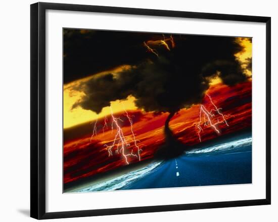 Tornado-Victor Habbick-Framed Photographic Print