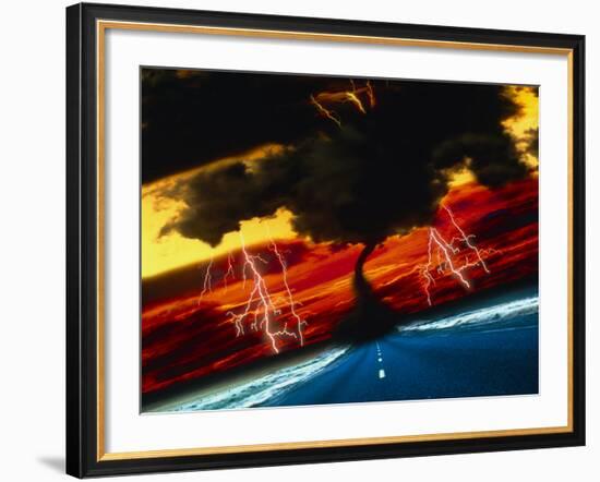 Tornado-Victor Habbick-Framed Photographic Print