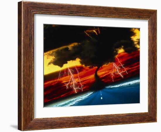 Tornado-Victor Habbick-Framed Photographic Print