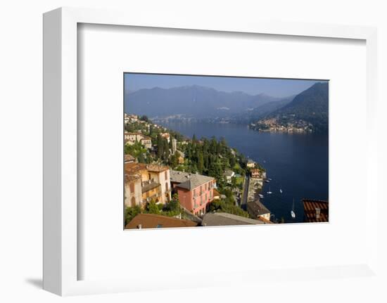 Torno from Moltrasio, Lake Como, Lombardy, Italian Lakes, Italy, Europe-Charles Bowman-Framed Photographic Print