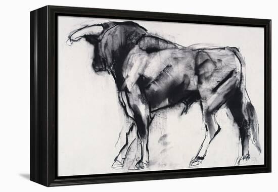 Toro Azul, Study-Mark Adlington-Framed Premier Image Canvas