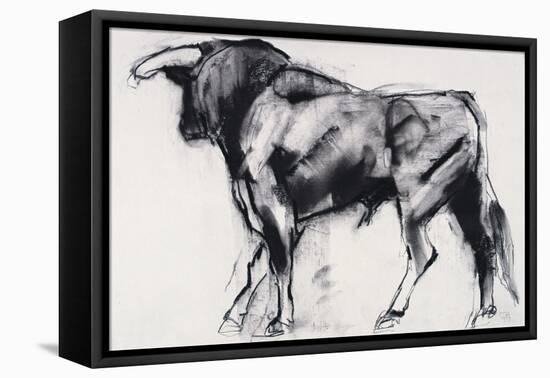 Toro Azul, Study-Mark Adlington-Framed Premier Image Canvas