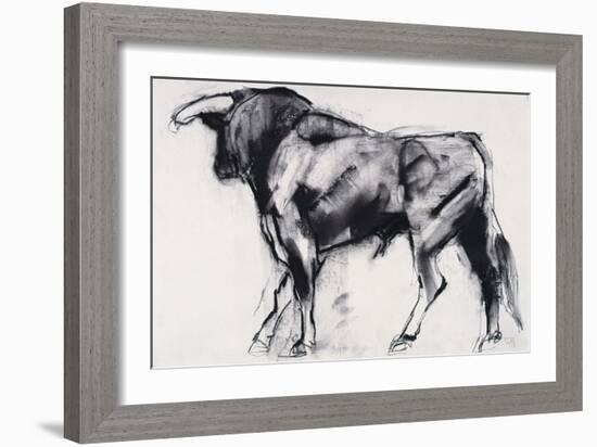 Toro Azul, Study-Mark Adlington-Framed Giclee Print