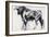 Toro Azul, Study-Mark Adlington-Framed Giclee Print