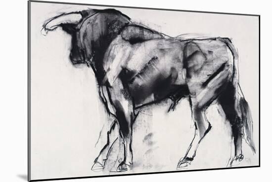 Toro Azul, Study-Mark Adlington-Mounted Giclee Print