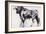 Toro Azul, Study-Mark Adlington-Framed Giclee Print