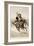 'Toro, Toro!', an Old-Time Californian Vaquero after a Wild Steer (Wood Engraving on Newsprint)-Frederic Remington-Framed Giclee Print