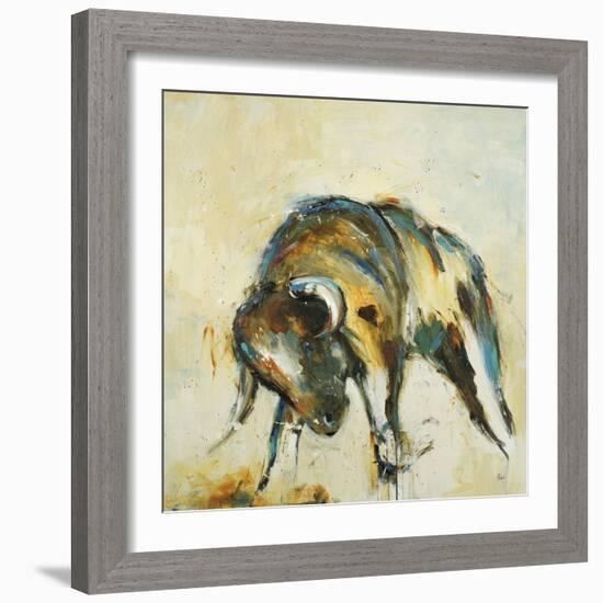 Toro-Lisa Ridgers-Framed Art Print