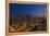 Toronto. City at Dusk with Cn Tower-Mike Grandmaison-Framed Premier Image Canvas