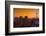 Toronto. City at Dusk with Cn Tower-Mike Grandmaison-Framed Photographic Print