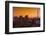 Toronto. City at Dusk with Cn Tower-Mike Grandmaison-Framed Photographic Print