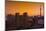 Toronto. City at Dusk with Cn Tower-Mike Grandmaison-Mounted Photographic Print