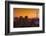 Toronto. City at Dusk with Cn Tower-Mike Grandmaison-Framed Photographic Print