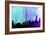 Toronto City Skyline-NaxArt-Framed Art Print