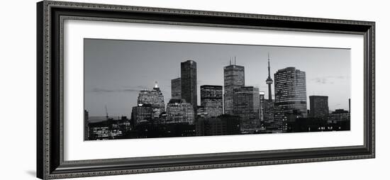 Toronto Skyline-The Chelsea Collection-Framed Giclee Print